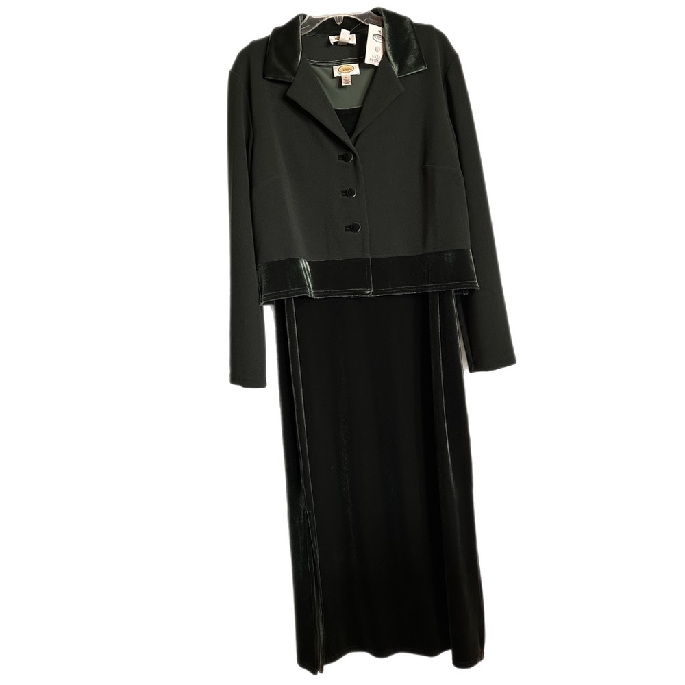 Talbots Women’s Green Dress w/ Jacket
